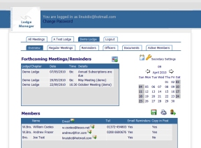 Lodge Manager Tool Screenshot of Lodge Manager